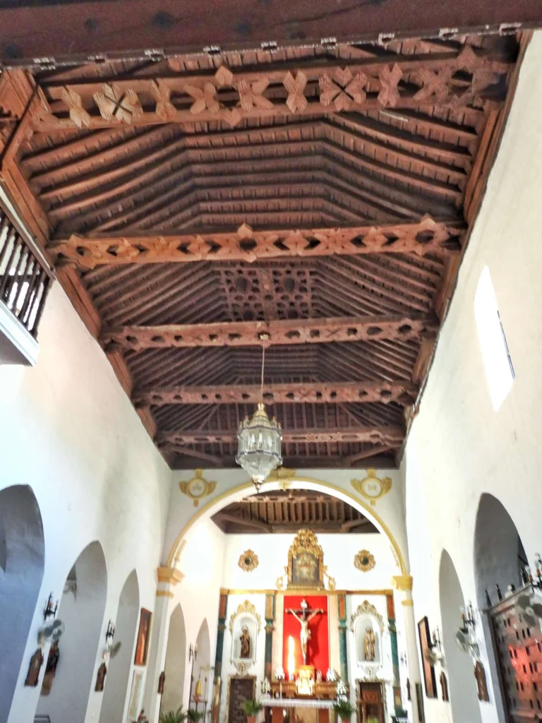 Iglesia de Nuestra Señora de la Anunciación - mudejar plafond