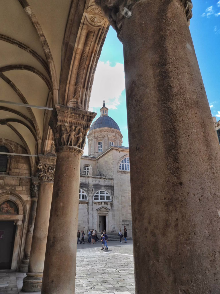 Sv. Vlaha vanaf Palača Sponza
